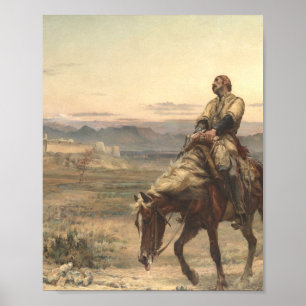 Affiche Restes D'Une Peinture De L'Armée Par Elizabeth Tho