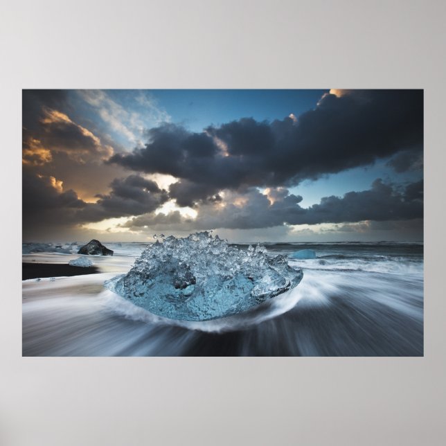 Affiche Restes glaciaires (Devant)