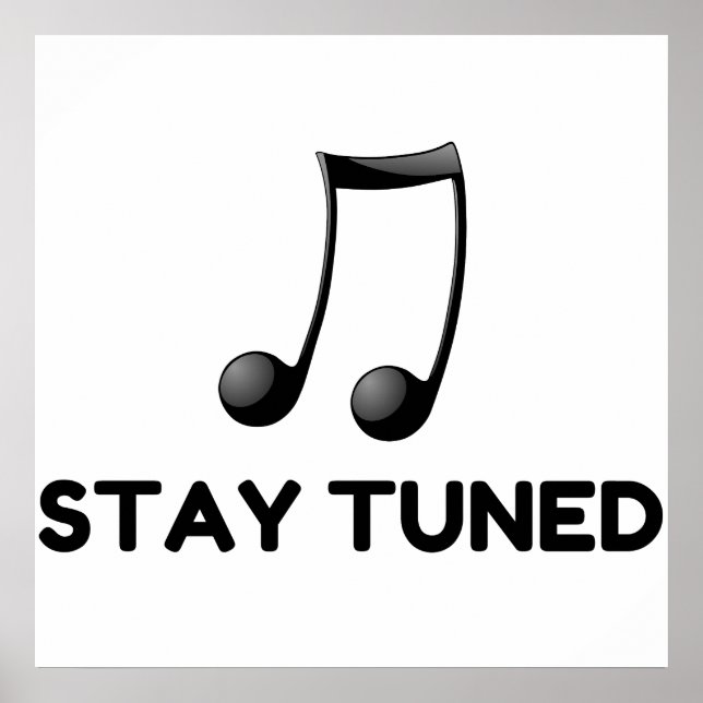 Affiche Restez connecté (Devant)