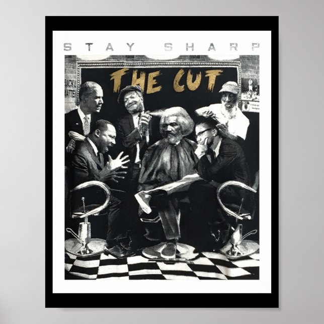 Affiche Restez Sharp The Cut African Pride (Devant)