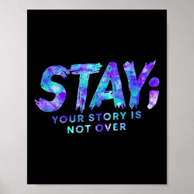 Affiche Restez Votre Histoire N'Est Pas Sur La Prévention  (Devant)