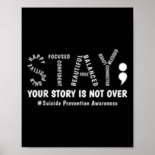 Affiche Restez Votre Histoire N'Est Pas Sur Le Suicide En 