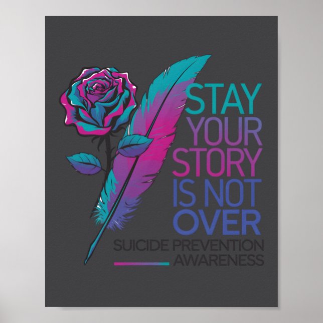 Affiche Restez Votre Histoire N'est Pas Terminée Préventio (Devant)
