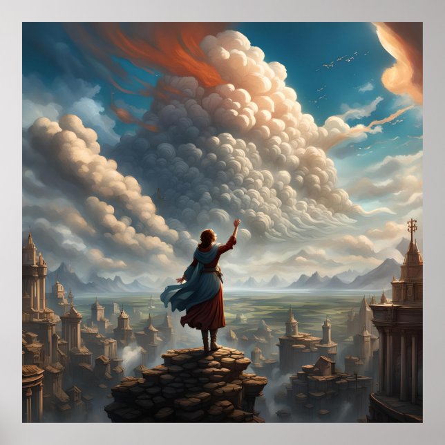 Affiche Résumer le ciel (Devant)