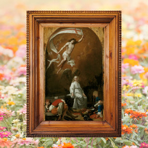 Affiche Résurrection de Jésus catholique chrétien Joyeux P