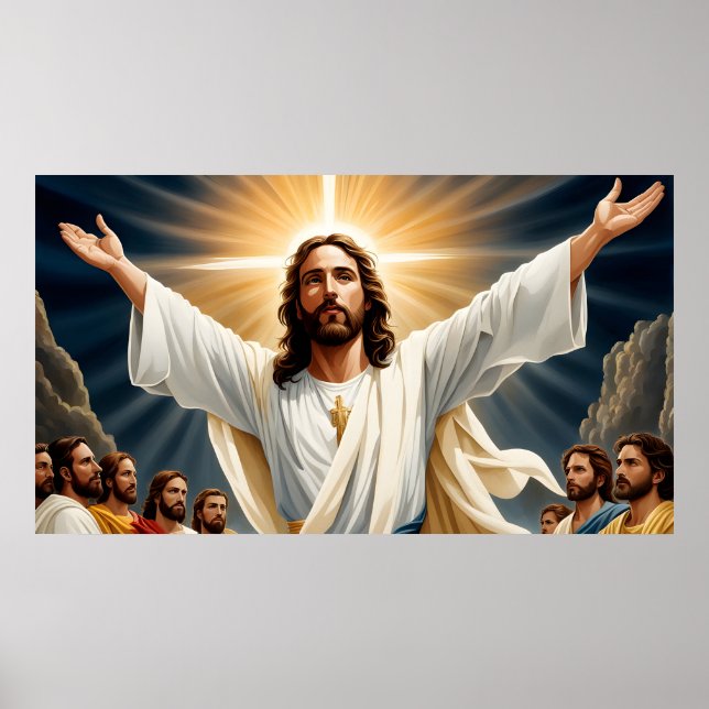 Affiche Résurrection de Jésus-Christ (Devant)