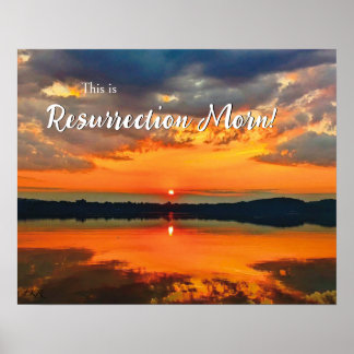 Affiche Résurrection Nuages brillants du matin à l'affiche