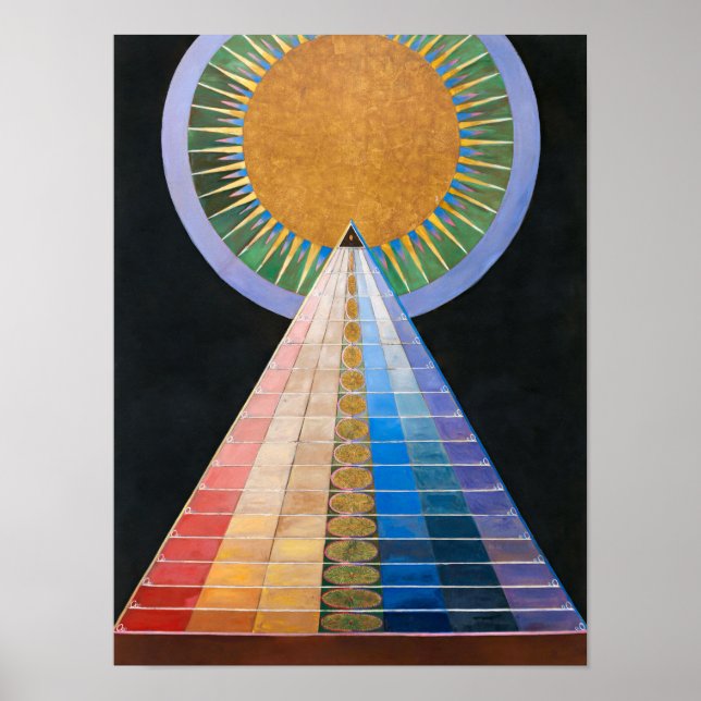Affiche Retable 1 | Hilma af Klint | (Devant)