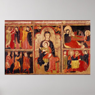 Affiche Retable de St Maria De Avila
