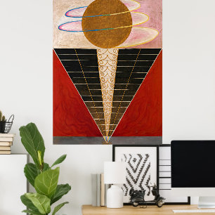Affiche Retable, Groupe X, No.2 par Hilma af Klint