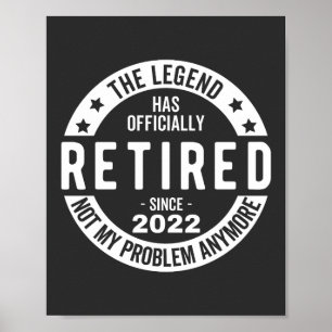 Affiche Retired