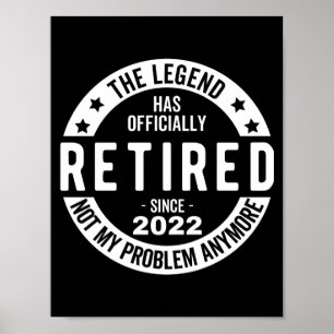 Affiche Retired
