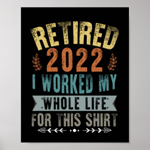 Affiche Retired 2022