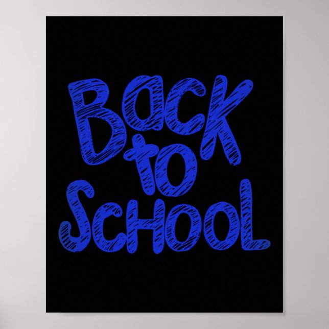 Affiche Retour À L'École (Devant)