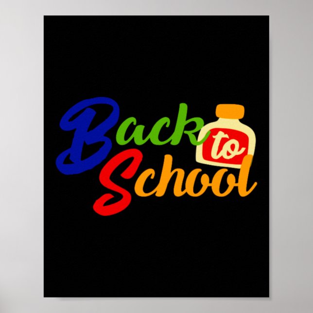 Affiche Retour à l'école  (Devant)