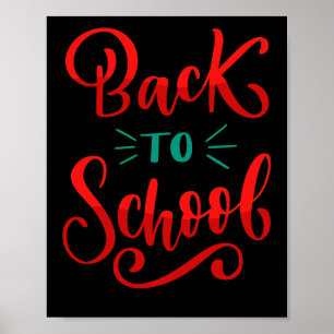 Affiche Retour À L'École 19