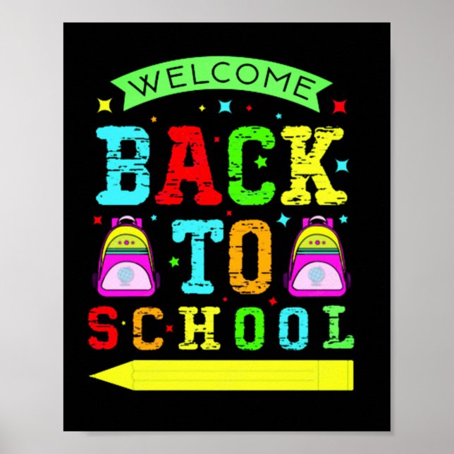 Affiche Retour À L'École 2024 (Devant)