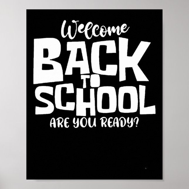 Affiche Retour À L'École 2024-2025 (Devant)