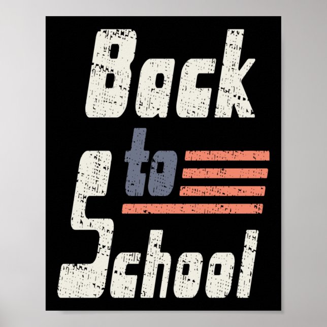 Affiche Retour À L'École 4 (Devant)