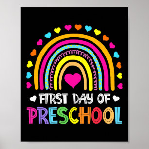 Affiche Retour À L'École Joyeux Premier Jour De L'École Pr