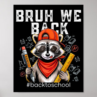 Affiche Retour à l'école premier jour des garçons filles N