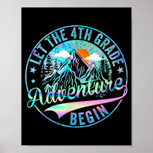 Affiche Retour à l'école, que l'aventure de 4e année comme