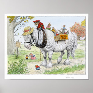 Affiche Retour à l'impression scolaire