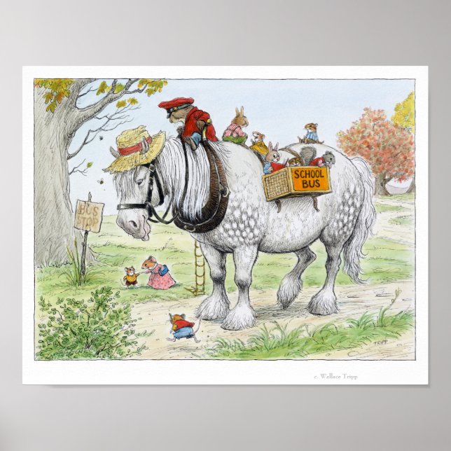 Affiche Retour à l'impression scolaire (Devant)