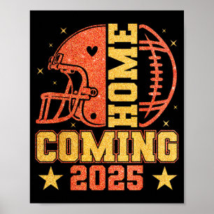 Affiche Retour au bercail 2025 Hoco Football Maman Fille O