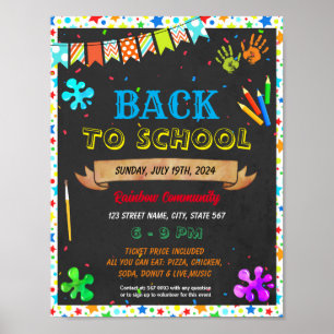 Affiche Retour au modèle de l'événement scolaire