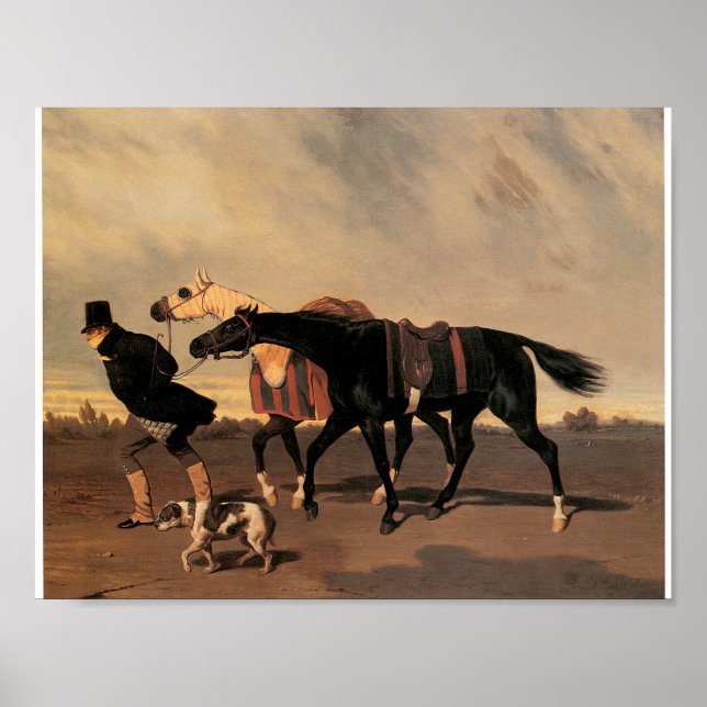 Affiche Retour de la Course, Aldred De Druex (Devant)