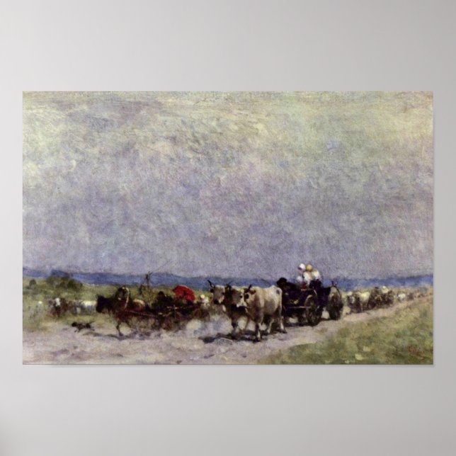 Affiche Retour De La Foire Par Grigorescu Nicolae (Devant)