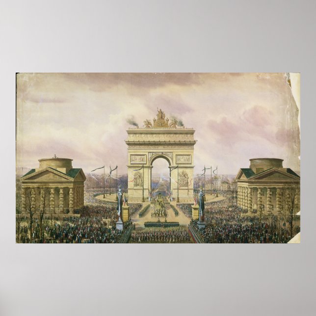 Affiche Retour des Cendres de l'Empereur à Paris (Devant)