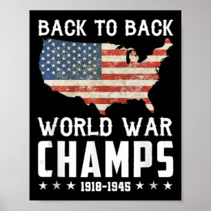 Affiche Retour Retour Retour Indéfectible Guerre Mondiale