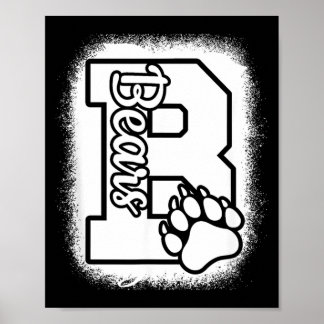 Affiche Retournez encourager les Bears du lycée Bears à la