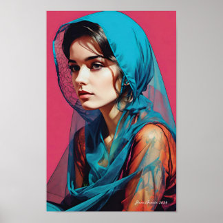 Affiche Retrato pop 80