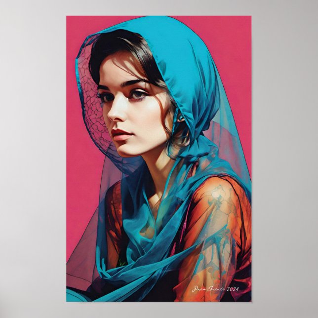 Affiche Retrato pop 80 (Devant)