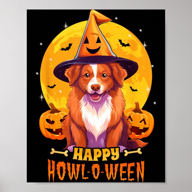 Affiche Retriever de Nouvelle-Écosse Toller (Devant)
