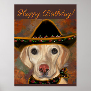 Affiche Retriever du Labrador   