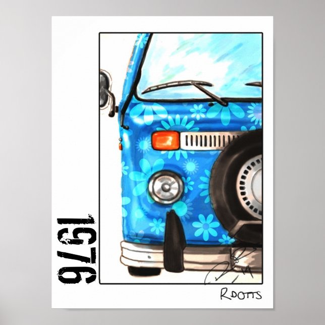 Affiche rétro (Devant)