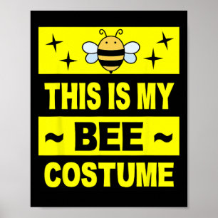 Affiche Retro Bee Costume femmes mignonne Adulte Enfants H