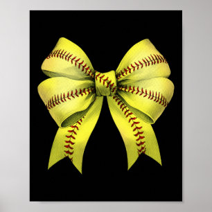 Affiche Rétro Bow Coquette Douce Maman Mère Maman Sport