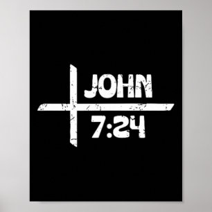 Affiche Retro Christian And Tattooed John 724 - Avant et