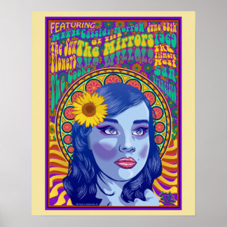 Affiche Rétro de l'affiche du Mirrors Band
