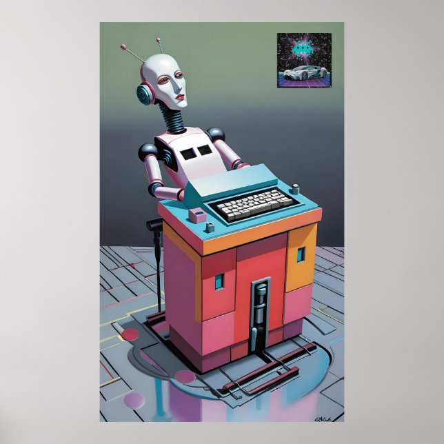 Affiche Retro-Electro Chatter (Devant)