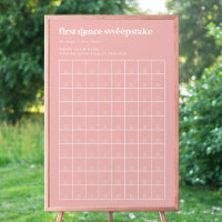 Retro Été rose Mariage Première Danse Balayage
