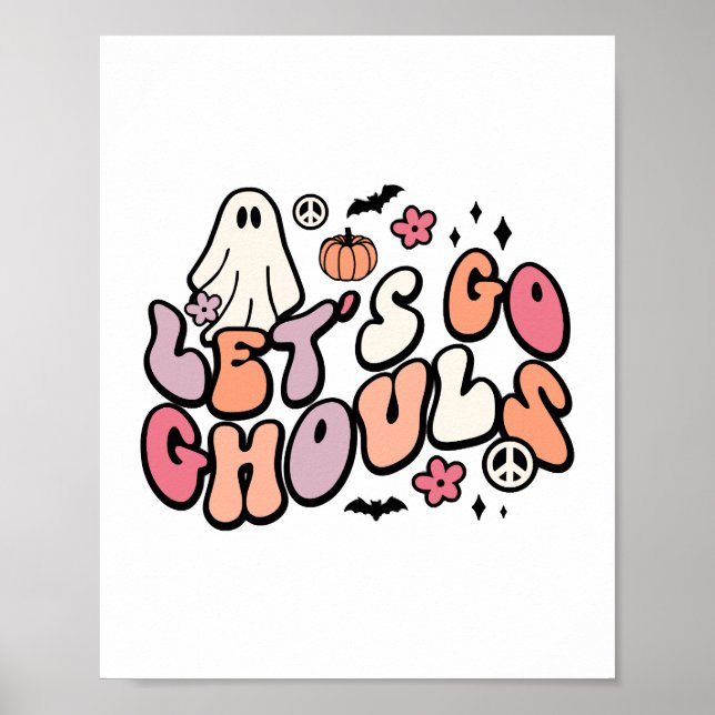 Affiche Retro Halloween (Devant)