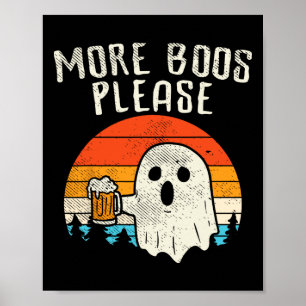 Affiche Retro Halloween Drinki