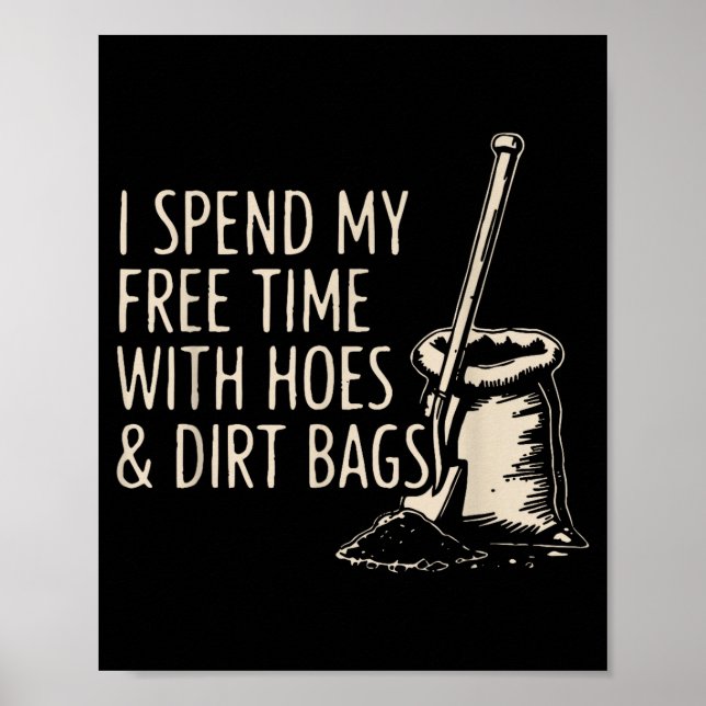 Affiche Retro I Spend My Time With Cute Ss Cute Sss And Di (Devant)