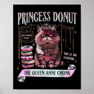 Affiche Retro Princess Donut Dungeon Crawler Carl Book Lov